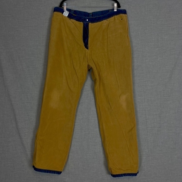 Blue Mountain Fleece Lined Carpenter Jeans Sz 40X32 Straight Leg Blue - Picture 6 of 10